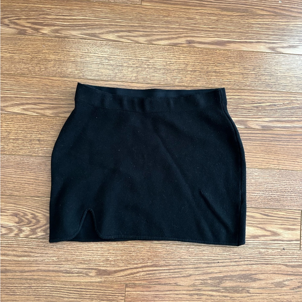 UO Black Mini Skirt